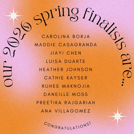 Spring 2026 Trio Grant finalists announcement by Wendy Wagner Foundation featuring Houston women artists